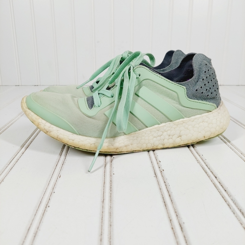 Adidas Women's Ultraboost Green White Mint Running Shoes Sneakers F159